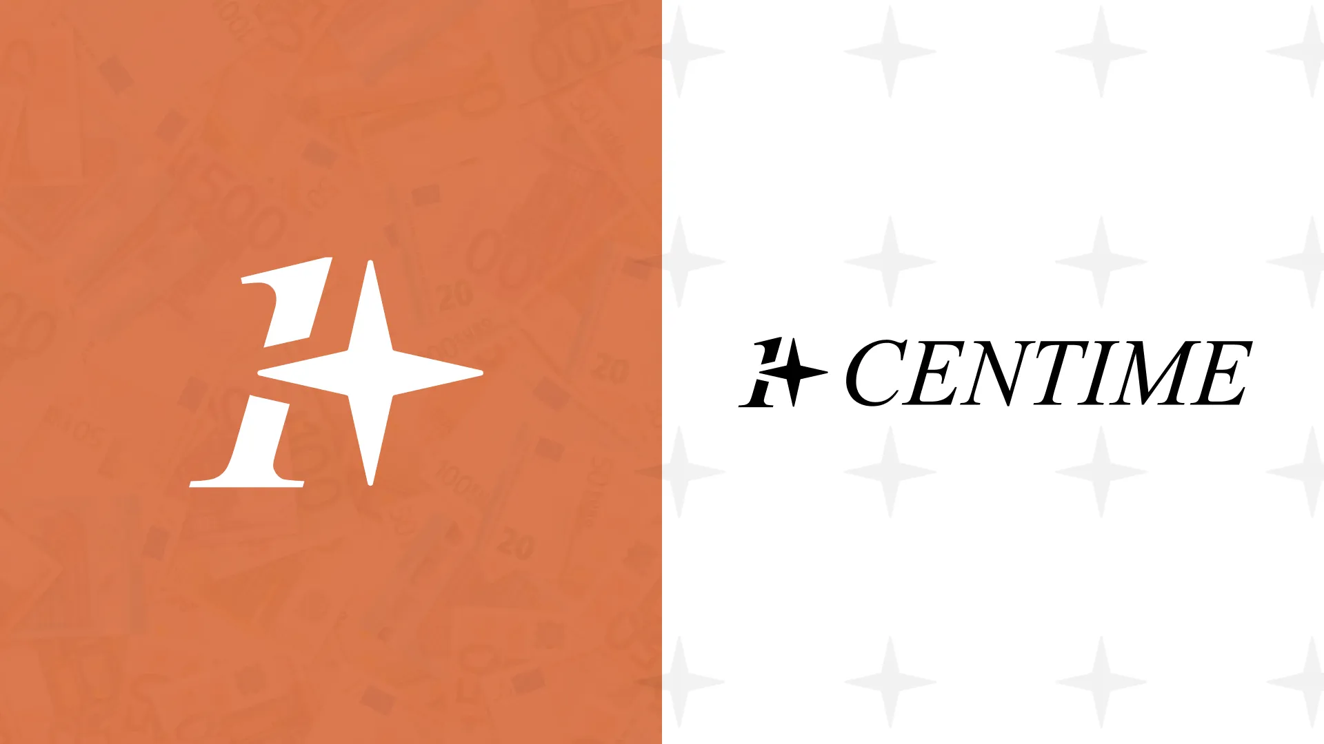 Centime logo and brand banner